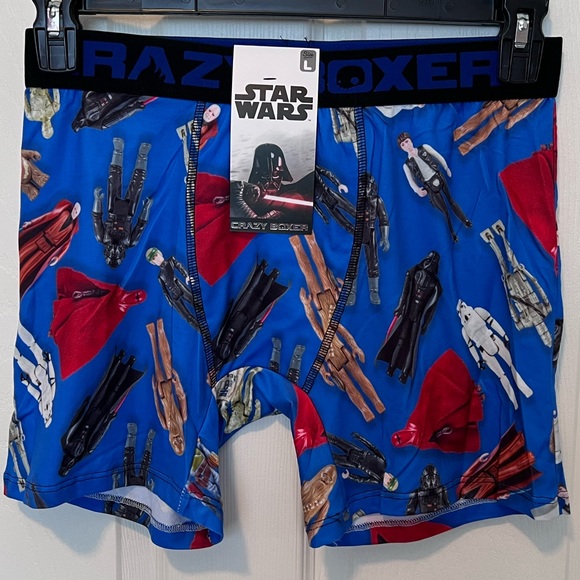 StarWars Men’s Boxers by Crazy Boxer Sz LRG (36-38) NWT - Picture 10 of 13